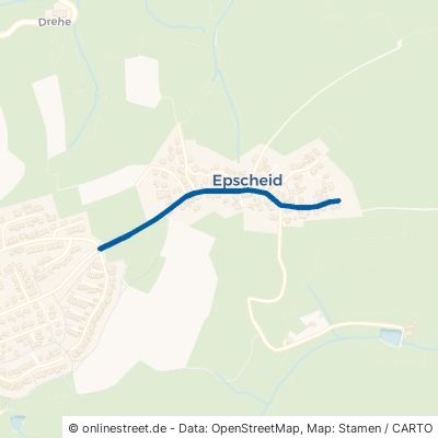 Dorfstraße Breckerfeld Epscheid 