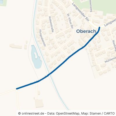 Lechfeldstraße Rehling Oberach 