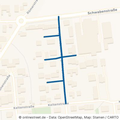 Langobardenstraße Untermeitingen 