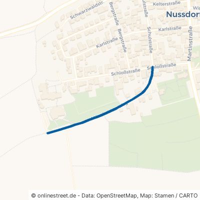Mönsheimer Weg Eberdingen Nussdorf 