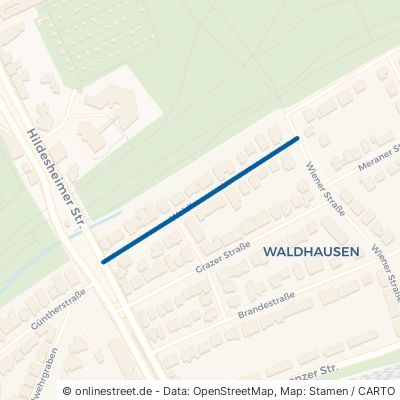 Waldhausenstraße Hannover Waldhausen 