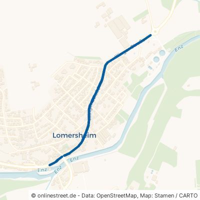 Illinger Straße 75417 Mühlacker Lomersheim Lomersheim