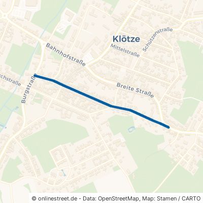 Neustädter Straße Klötze Altmark 