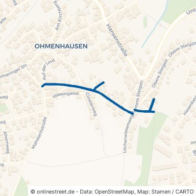 Wasenstraße Reutlingen Ohmenhausen 