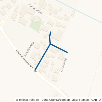 Siedlungsstraße Mindelstetten Offendorf 