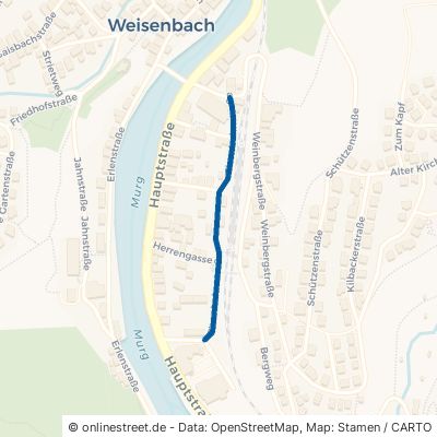 Eisenbahnstraße Weisenbach 