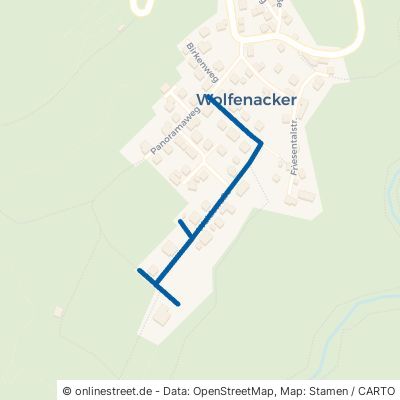 Waldstraße Niederbreitbach Wolfenacker 