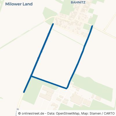 Chausseestraße Milower Land Bahnitz 