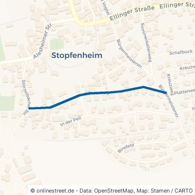 Römerweg Ellingen Stopfenheim 