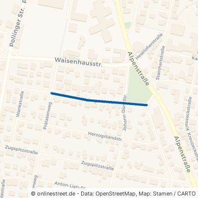 Heimgartenstraße 82362 Weilheim im OB Weilheim 
