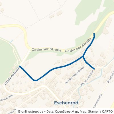 Schottener Straße Schotten Eschenrod 
