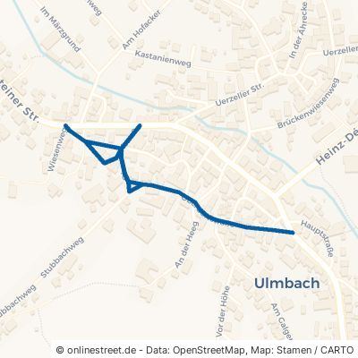 Oberdorfstraße Steinau an der Straße Ulmbach 