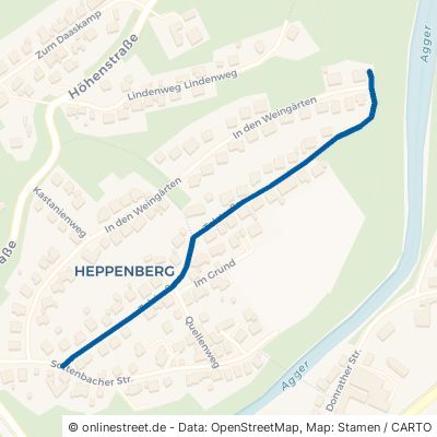 Talstraße Lohmar Heppenberg 