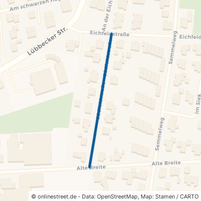 Südfeldstraße Bünde Spradow 