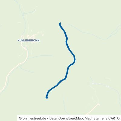 Schattanweg Kleines Wiesental Tegernau 
