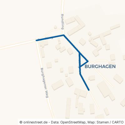 Rundling Plattenburg Burghagen 