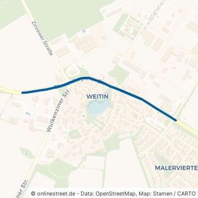 Stavenhagener Straße Neubrandenburg Weitin 