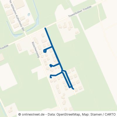 Schaumkrautweg Oldenburg Krusenbusch 