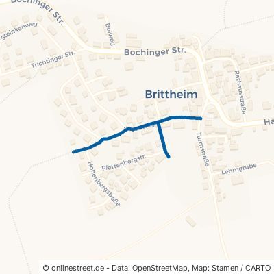 Kreuzweg Rosenfeld Brittheim 