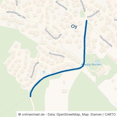 Wertacher Straße Oy-Mittelberg Oy 