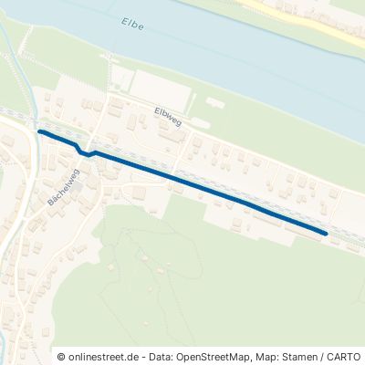 Zum Mittelhangweg Bad Schandau Krippen 