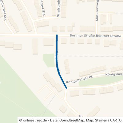 Tilsiter Straße Quakenbrück Neustadt 