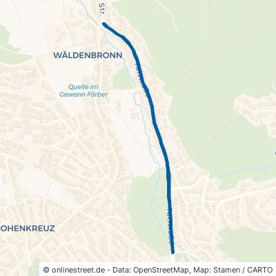 Talstraße Esslingen am Neckar Wäldenbronn 