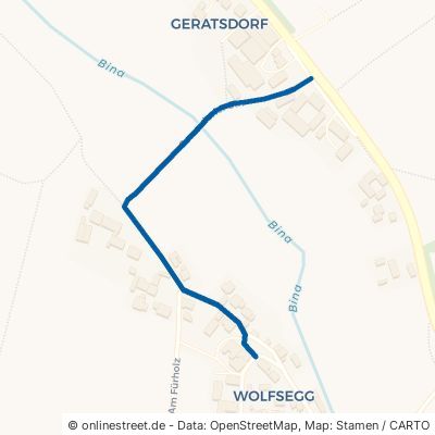 Geratsdorfer Straße Massing Wolfsegg 