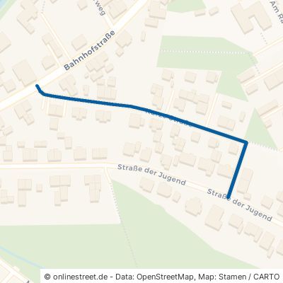 Kurze Straße Glaubitz Nünchritz 