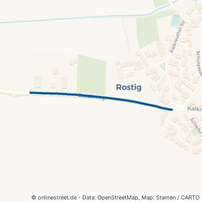 Stadtweg Großenhain Rostig 