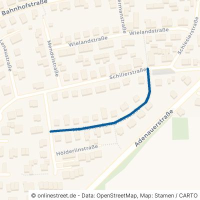 Mörikestraße Vaihingen an der Enz Kleinglattbach 