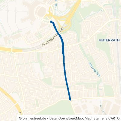 Kalkumer Straße Düsseldorf Unterrath 