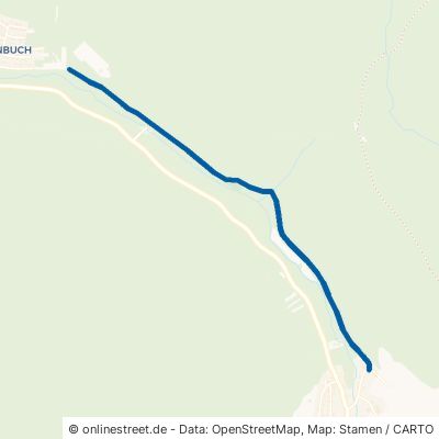 Forstweg Faulbach Breitenbrunn 
