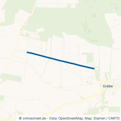 Ammern-Großgrabscher Weg Mühlhausen 