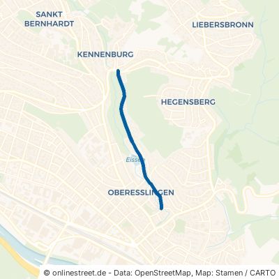 Haldenstraße Esslingen am Neckar Oberesslingen 