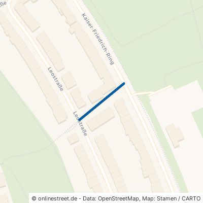 Hohenstaufenstraße Düsseldorf Niederkassel 