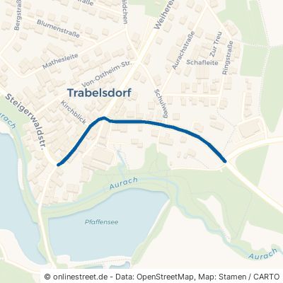 Bamberger Straße Lisberg Trabelsdorf 