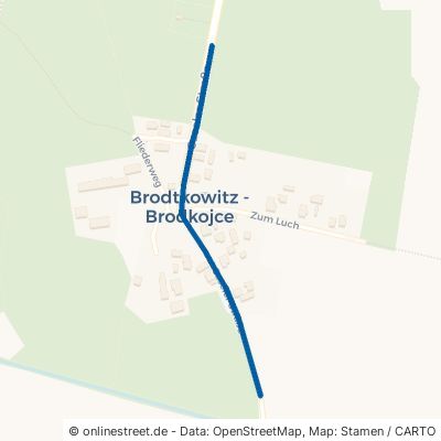 Caseler Straße Kolkwitz Brodtkowitz 