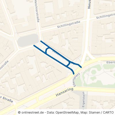 Sudermanstraße Köln Neustadt-Nord 