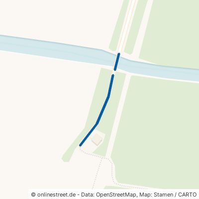 Brücke Über Addingaster Tief Norden Wurzeldeich 