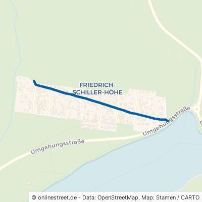 Wesendahler Straße Strausberg Friedrich-Schiller-Höhe 