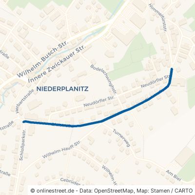 Bielstraße Zwickau Niederplanitz 