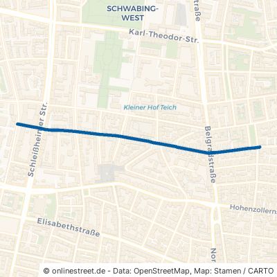 Herzogstraße München Schwabing-West 