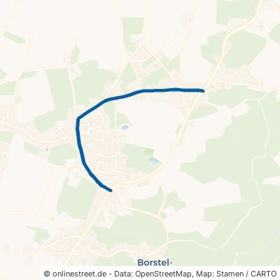Dorfstraße Borstel-Hohenraden 