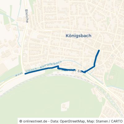 Durlacher Straße Königsbach-Stein Königsbach 