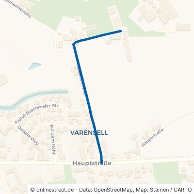 Vossebeinweg Rietberg Varensell 