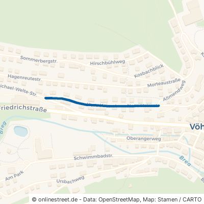 Neue Heimat Vöhrenbach Stadtgebiet 