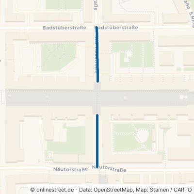 Wartlaustraße Neubrandenburg Innenstadt 