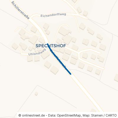 Scheffelstraße Berglen Spechtshof 