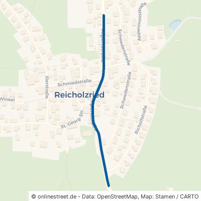 Alpenstraße Dietmannsried Reicholzried 